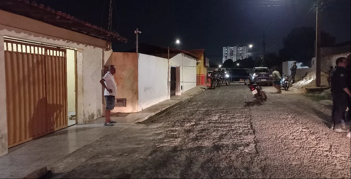 Local onde a criança foi assassinada