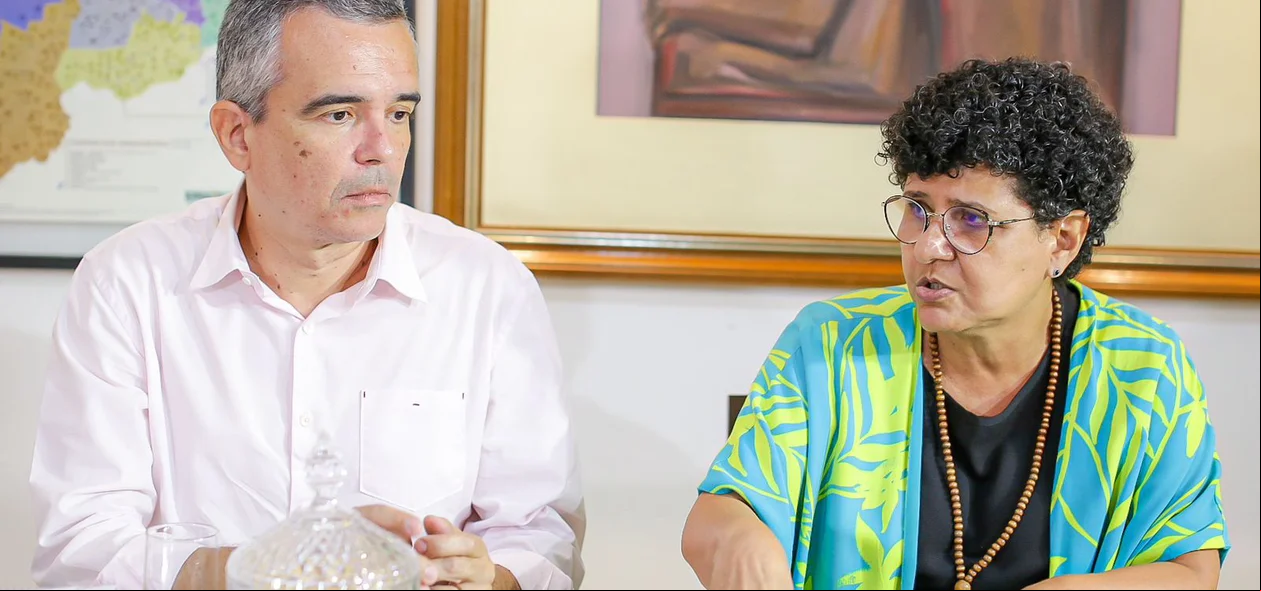 Washington Bonfim e Rejane Tavares