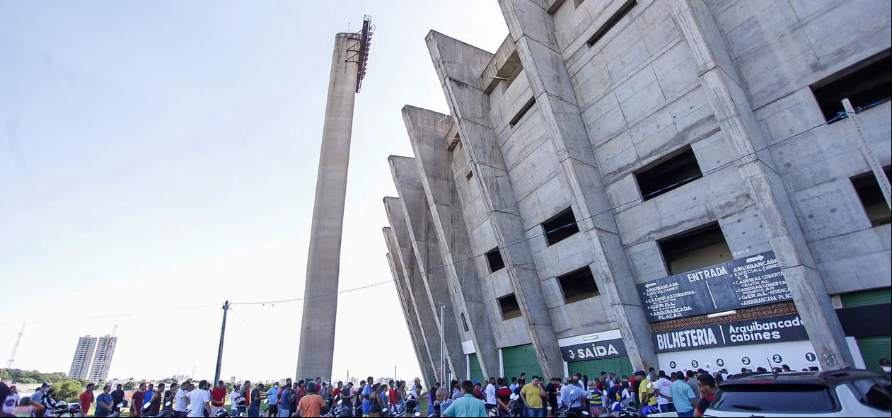 Bilheteria do estádio Albertão