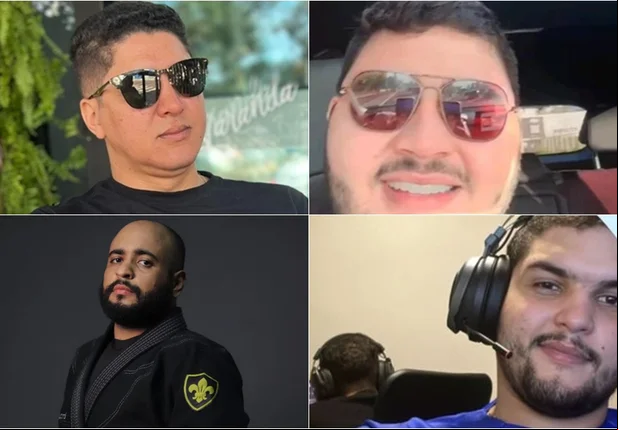 Anderson Ranchel, Ilgner Bueno, Handson Ferreira e Sávio Máximo