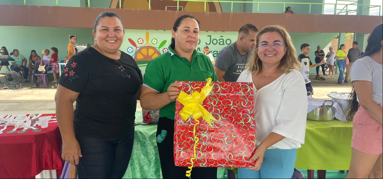 A prefeita Vilma Lima esteve presente nos eventos