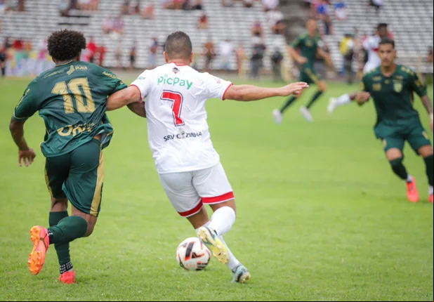 jogo entre River e Altos pela 2° rodada do estadual