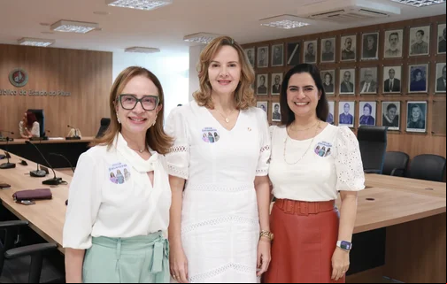 Ana Isabel Dias, Cláudia Seabra e Everângela Barros