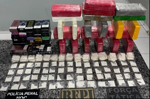 Droga apreendida pelo BEPI
