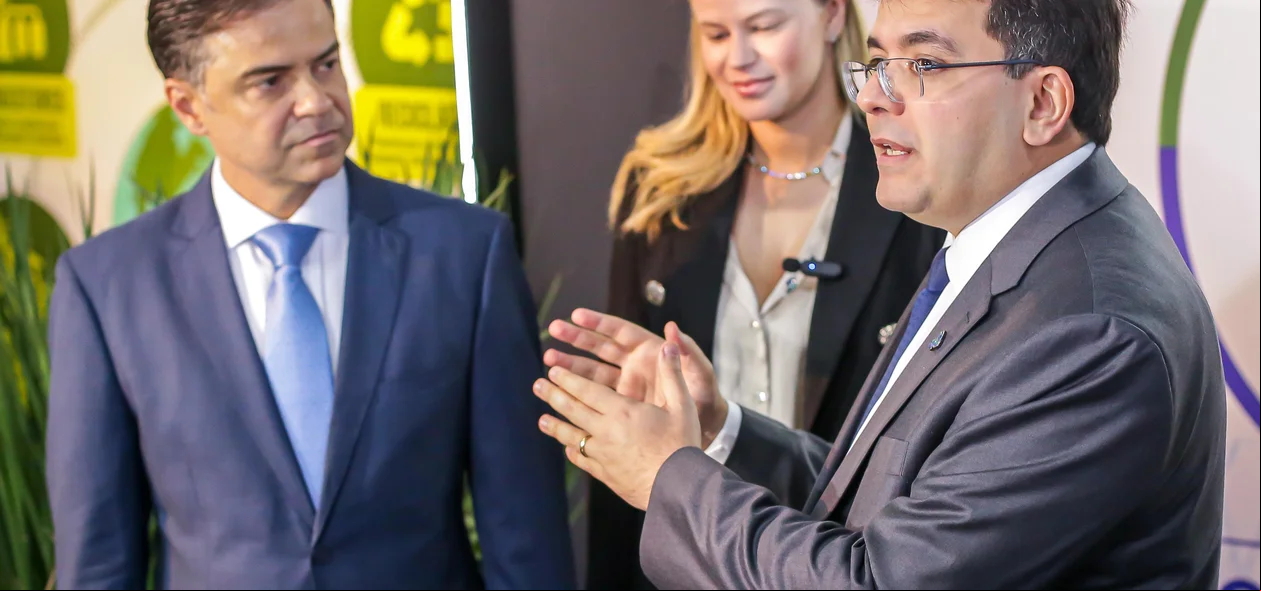 Governador Rafael Fonteles e os diretores da Aneel e Agrespi