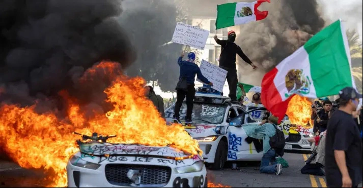 Protestos em Los Angeles