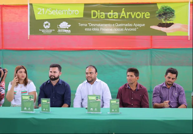 Comemoração do Dia da Árvore em Jacobina do Piauí 