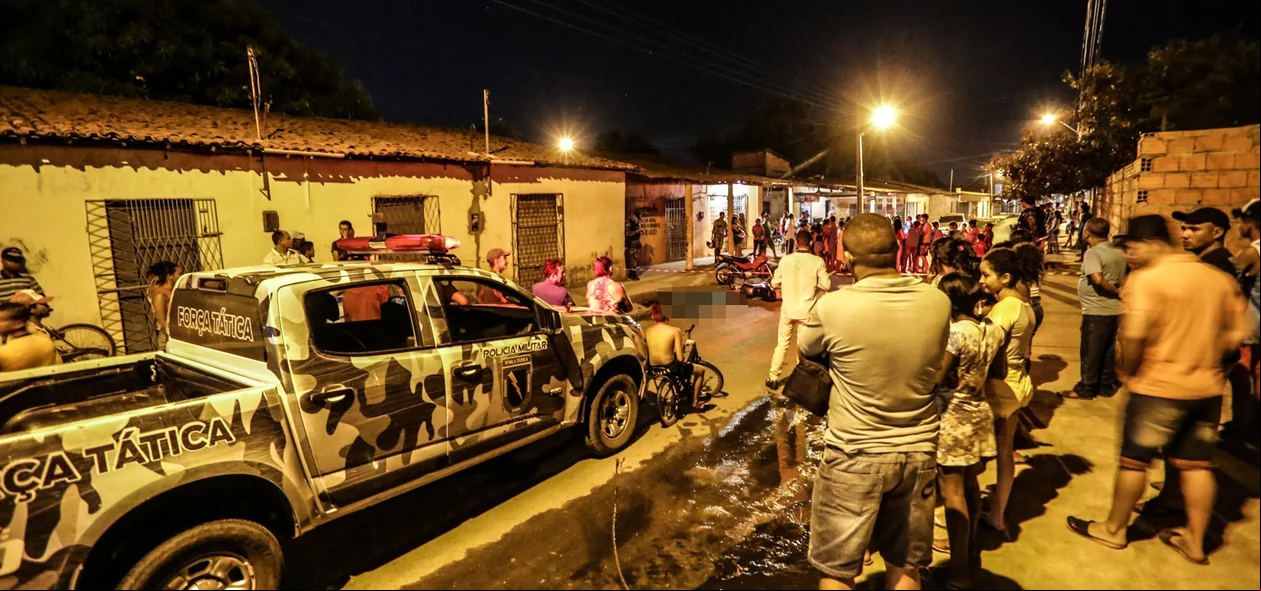 Polícia Militar esteve no local 