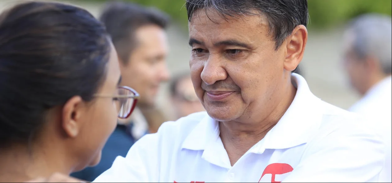 Wellington Dias participou de ato pró Haddad