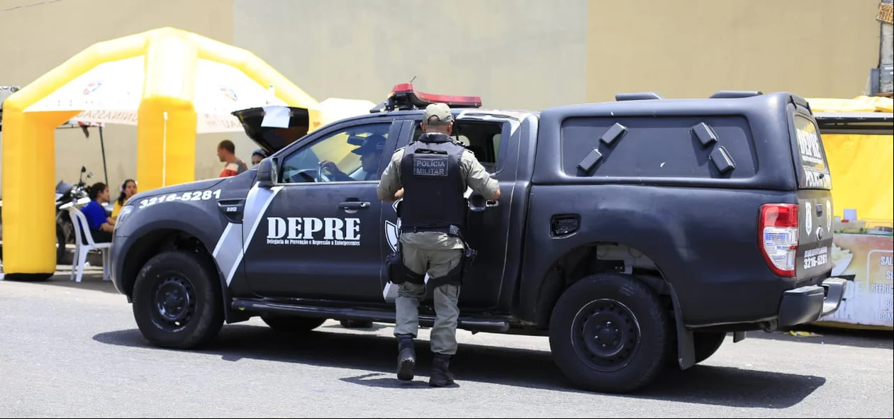 Polícia Militar está atuando nos locais de aplicação de prova