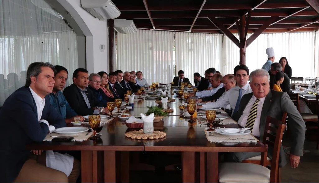 Reunião entre Rodrigo Maia e bancada piauiense de deputados e senadores
