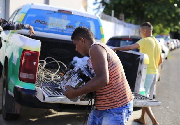 PM prende acusados de tráfico de drogas