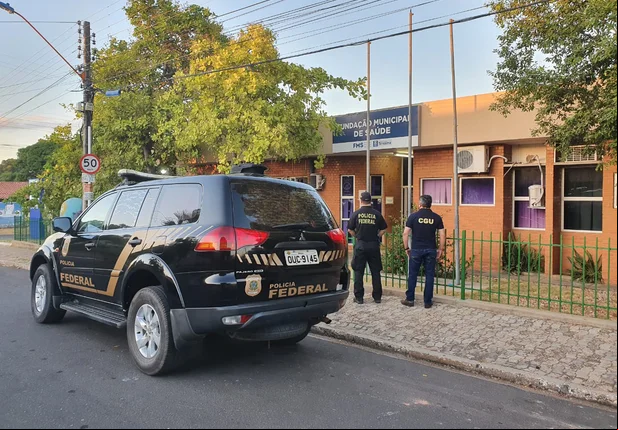 PF cumpre mandados na Fundação Municipal de Saúde em Teresina
