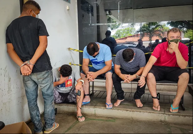 Sete pessoas são presas durante a Operação Luz