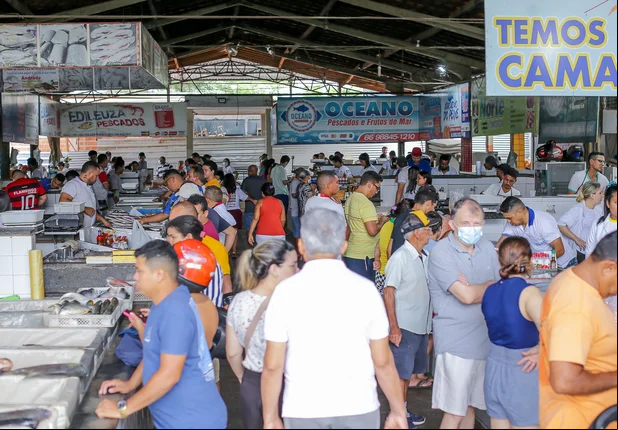 Semana Santa movimenta economia no mercado do peixe