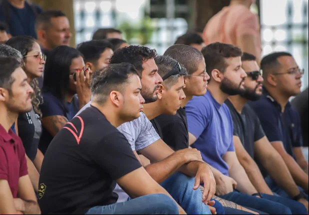 Guardas municipais realizam protesto e reivindicam pagamentos